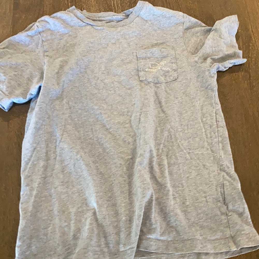 Vineyard Vines Boys Blue Tee PERFECT Condition